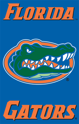 Florida Gators NCAA Applique Banner Flag