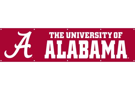 Alabama Crimson Tide NCAA 8-Foot Banner