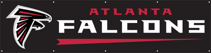 Atlanta Falcons NFL 8-Foot Banner