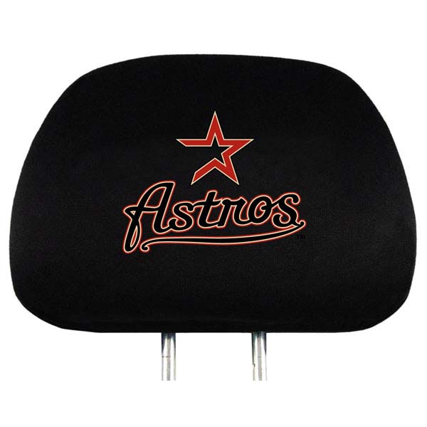 Houston Astros Head Rest Covers - Set of 2