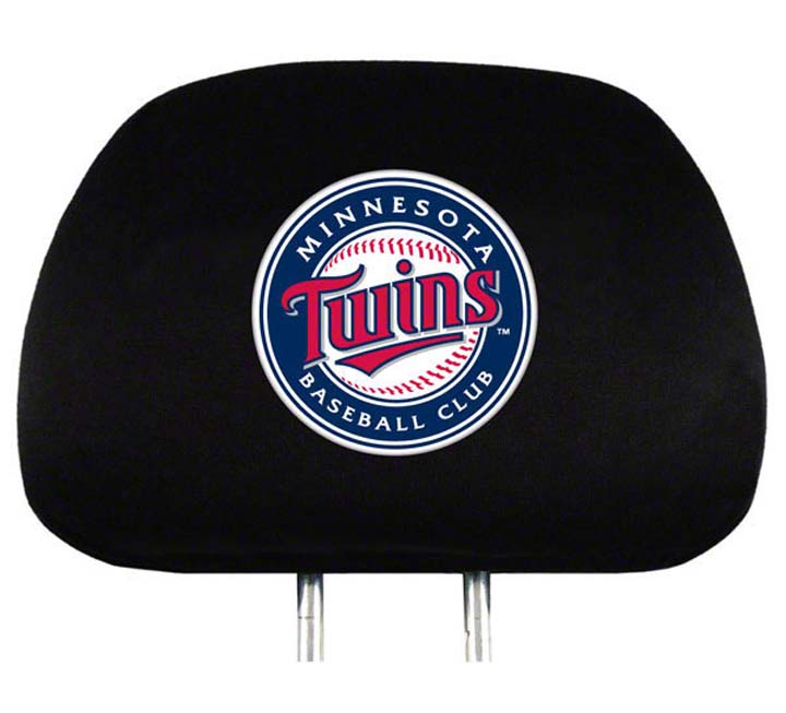 Minnesota Twins Head Rest Covers - Set of 2