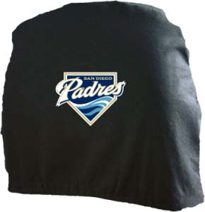 San Diego Padres Head Rest Covers - Set of 2