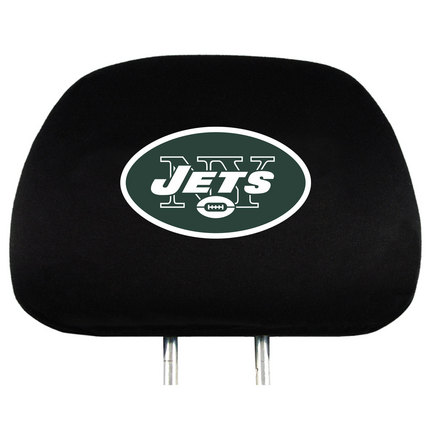 New York Jets Head Rest Covers - Set of 2