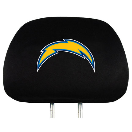 San Diego Chargers Head Rest Covers - Set of 2