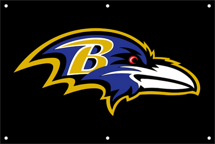 Baltimore Ravens NFL Fan Banner