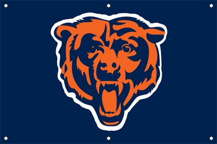 Chicago Bears NFL Fan Banner