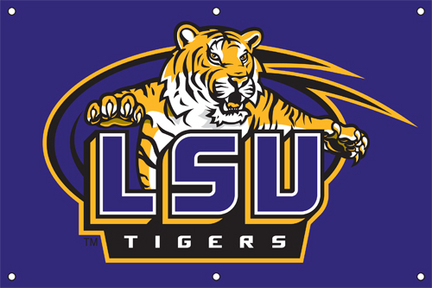 Louisiana State (LSU) Tigers NCAA Fan Banner