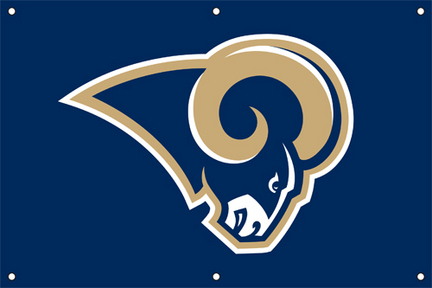 St. Louis Rams NFL Fan Banner