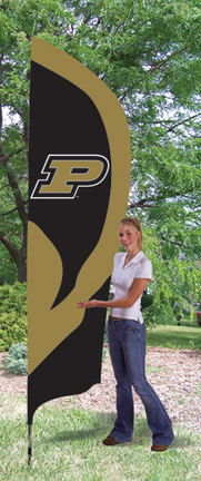 Purdue Boilermakers NCAA Tall Team Flag with Pole