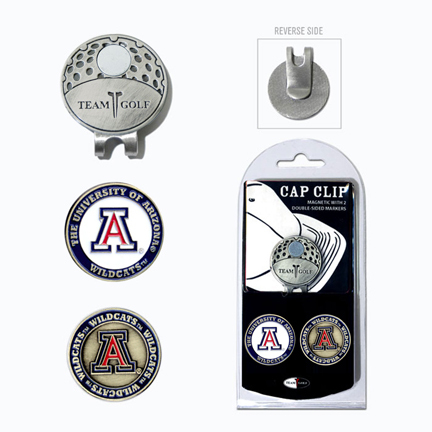 Arizona Wildcats Golf Marker and Cap Clip Pack