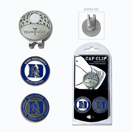 Duke Blue Devils Golf Marker and Cap Clip Pack