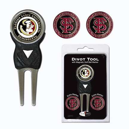 Florida State Seminoles Golf Ball Marker and Divot Tool Pack