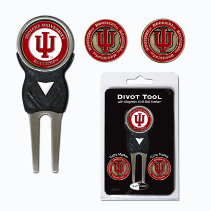 Indiana Hoosiers Golf Ball Marker and Divot Tool Pack