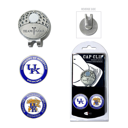 Kentucky Wildcats Golf Marker and Cap Clip Pack