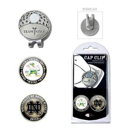 Notre Dame Fighting Irish Golf Marker and Cap Clip Pack