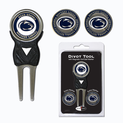 Penn State Nittany Lions Golf Ball Marker and Divot Tool Pack