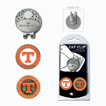 Tennessee Volunteers Golf Marker and Cap Clip Pack