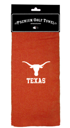 Texas Longhorns 16" x 25" Embroidered Golf Towel (Set of 2)