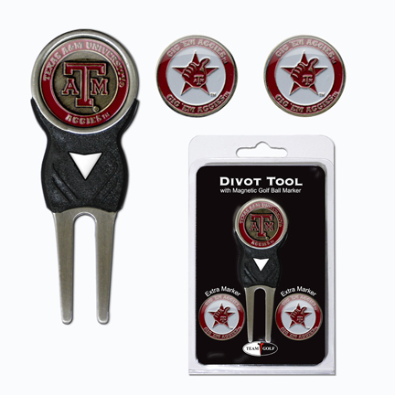 Texas A & M Aggies Golf Ball Marker and Divot Tool Pack