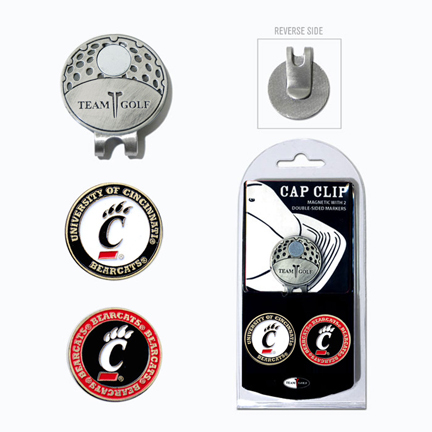 Cincinnati Bearcats Golf Marker and Cap Clip Pack