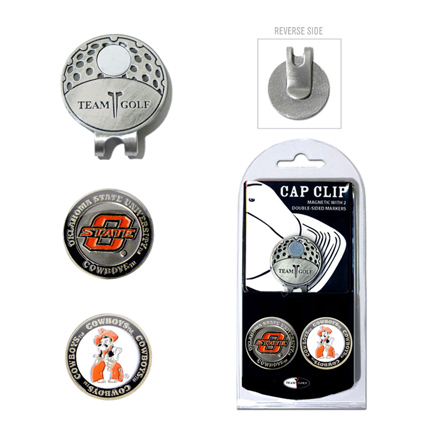 Oklahoma State Cowboys Golf Marker and Cap Clip Pack
