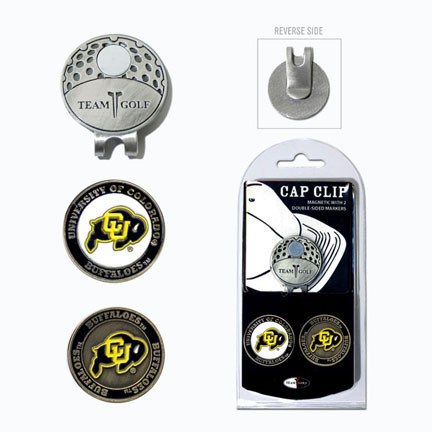 Colorado Buffaloes Golf Marker and Cap Clip Pack