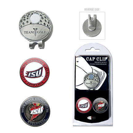 Iowa State Cyclones Golf Marker and Cap Clip Pack