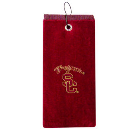 USC Trojans 16" x 25" Embroidered Golf Towel (Set of 2)