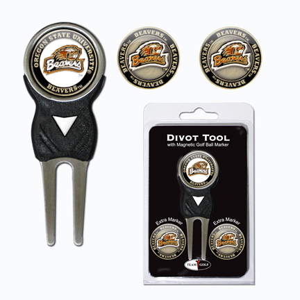 Oregon State Beavers Golf Ball Marker and Divot Tool Pack