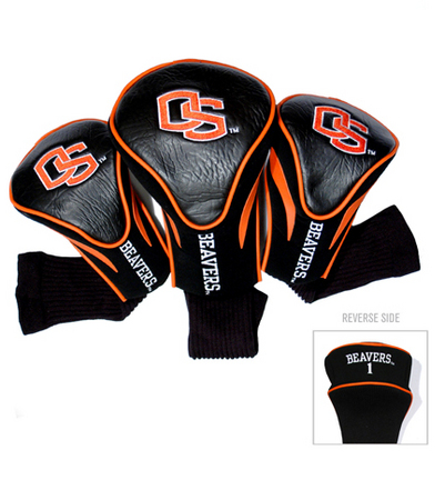 Oregon State Beavers Contour Fit Golf Headcover (3-Pack)