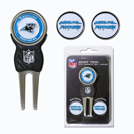 Carolina Panthers Signature Divot Tool Golf Gift Pack