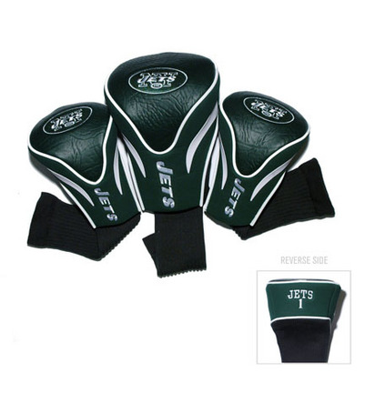 New York Jets Contour Fit Golf Headcover (3-Pack)