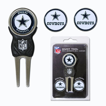 Dallas Cowboys Signature Divot Tool Golf Gift Pack