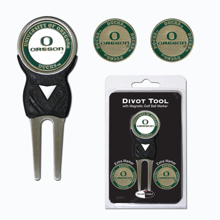 Oregon Ducks Golf Ball Marker and Divot Tool Pack