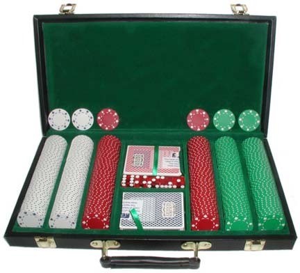 300 Suited Design 11.5g Poker Chip Set in Case
