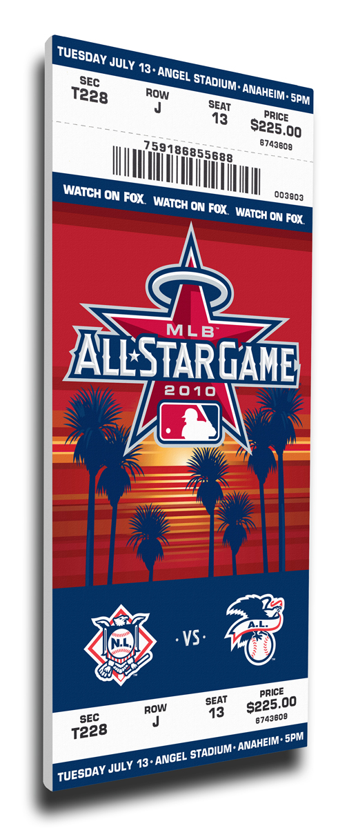 2010 All Star Game Mega Ticket