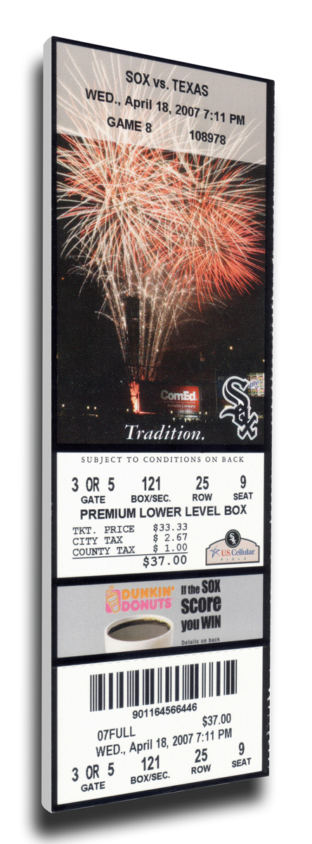 Mark Buehrle No-Hitter Mega Ticket