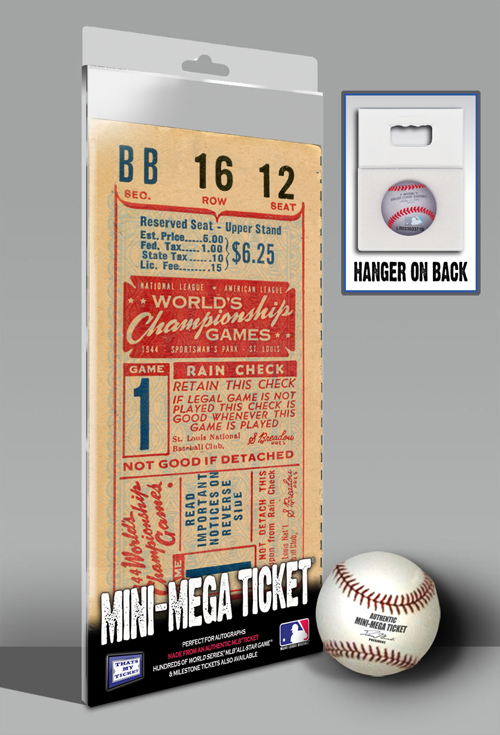 1944 St. Louis Cardinals World Series Game 1 Mini-Mega Ticket