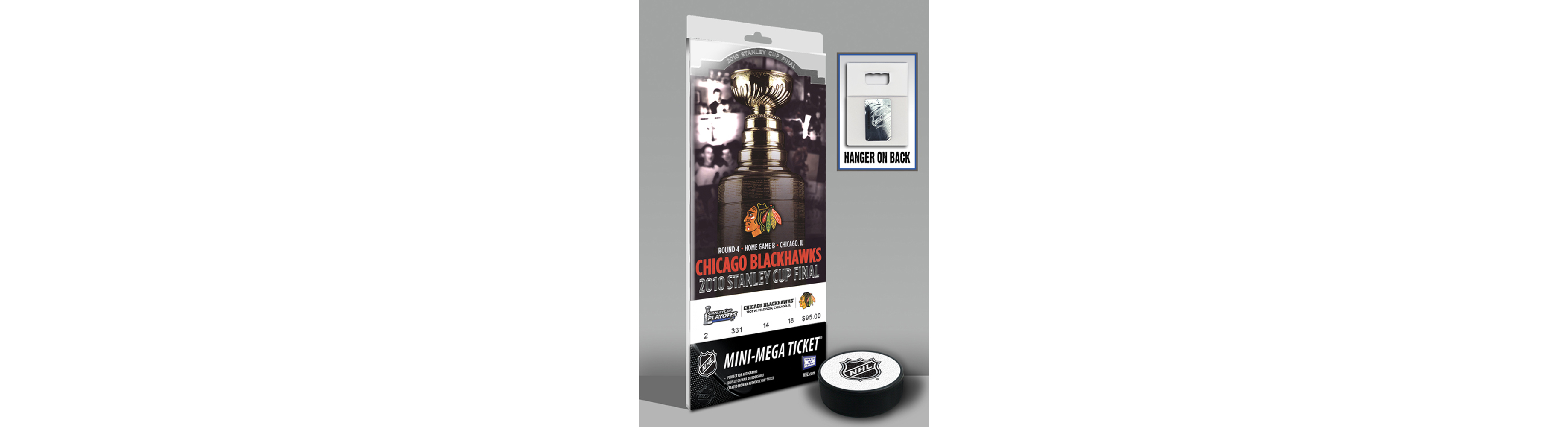 Chicago Blackhawks 2010 Stanley Cup Mini-Mega Ticket