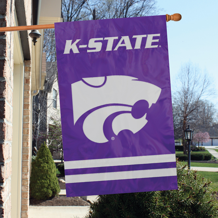 Kansas State Wildcats NCAA Applique Banner Flag