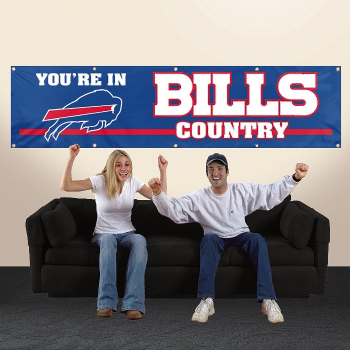 Buffalo Bills NFL 8-Foot Banner
