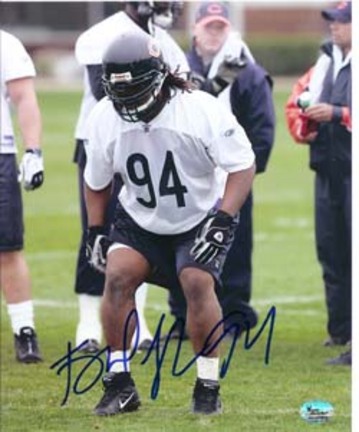 Tank Johnson Autographed 8" x 10" Photograph (Unframed)