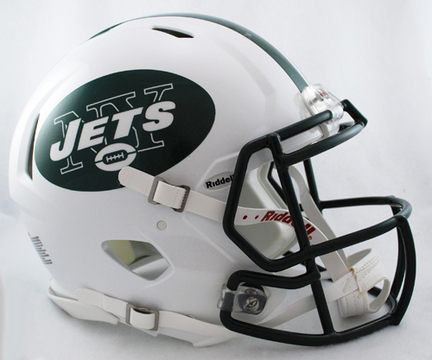 New York Jets NFL Authentic Speed Revolution Full Size Helmet from Riddell