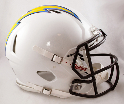 San Diego Chargers NFL Authentic Speed Revolution Full Size Helmet from Riddell