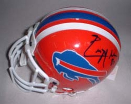 Eric Moulds Autographed Buffalo Bills Riddell Throwback Authentic Mini Helmet