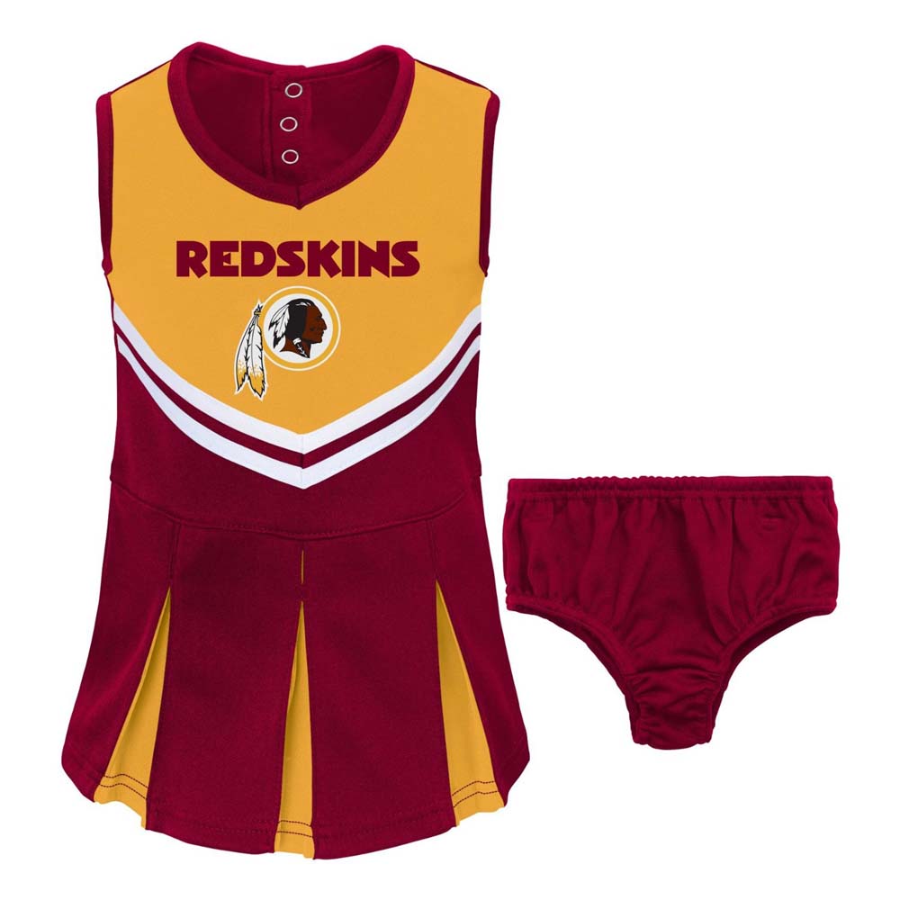 Reebok Two Piece Washington Redskins NFL Cheerleader Uniform Set (Size 7/8 to 16)