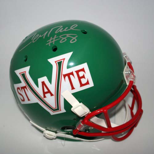 Jerry Rice Autographed Mississippi Valley State Delta Devils Schutt Full Size Replica Helmet