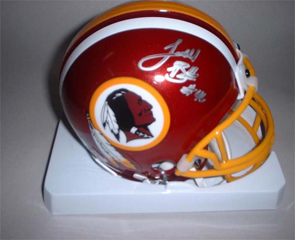 Ladell Betts Autographed Washington Redskins Riddell Mini Helmet