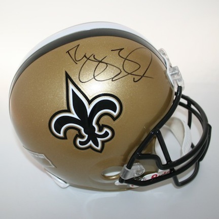 Reggie Bush Autographed New Orleans Saints Riddell Full Size Replica Helmet