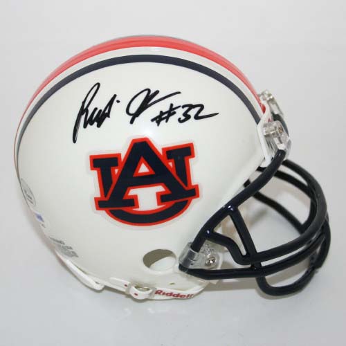 Rudi Johnson Autographed Auburn Tigers Riddell Mini Helmet